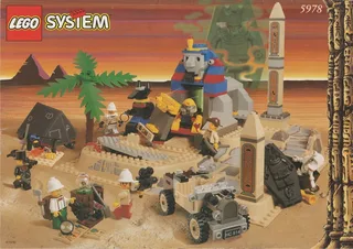 LEGO 5978-1 Sphinx Secret Surprise — 352 pieces, Adventurers theme