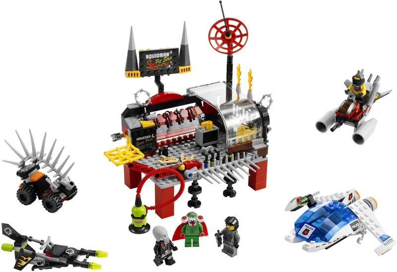 LEGO 5980-1 Squidman's Pitstop — 394 pieces, Space theme