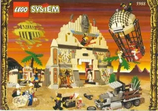 LEGO 5988-1 Pharaoh's Forbidden Ruins — 720 pieces, Adventurers theme