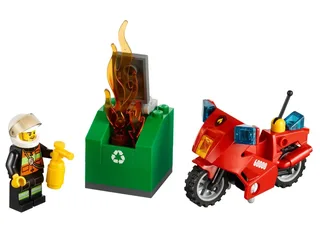 LEGO 60000-1 Fire Motorcycle — 40 pieces, City theme