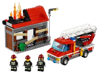 LEGO 60003-1 Fire Emergency — 301 pieces, City theme