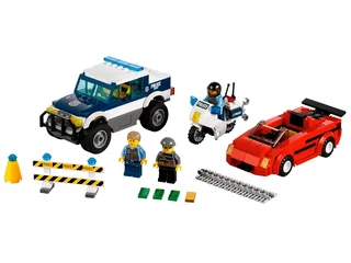 LEGO 60007-1 High Speed Chase — 283 pieces, City theme