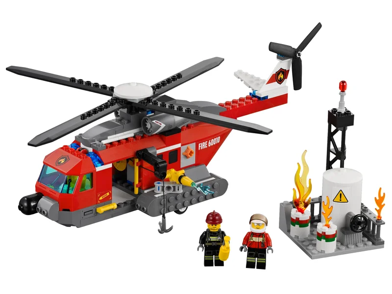 Fire Helicopter - LEGO Set 60010-1 - 2013