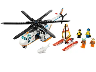 LEGO 60013-1 Coast Guard Helicopter — 230 pieces, released 2013