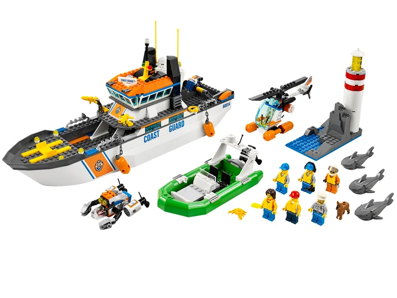 Coast Guard Patrol - LEGO Set 60014-1 - 2013