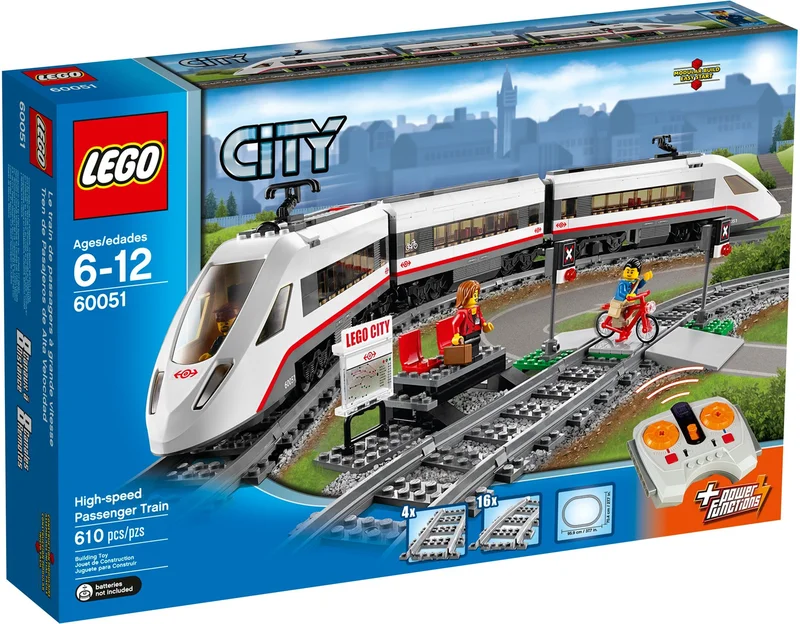 High-Speed Passenger Train - View 2