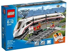 High-Speed Passenger Train - View 2