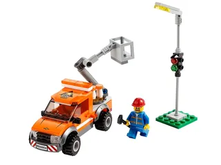LEGO 60054-1 Light Repair Truck — 95 pieces, released 2014