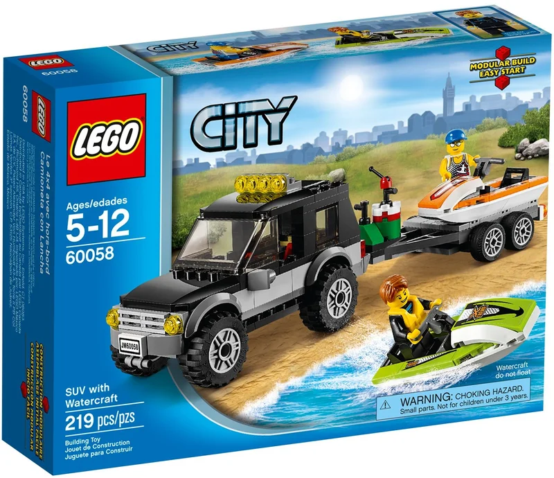 SUV with Watercraft - View 2