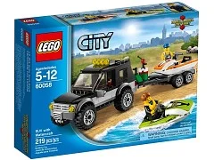 SUV with Watercraft - View 2