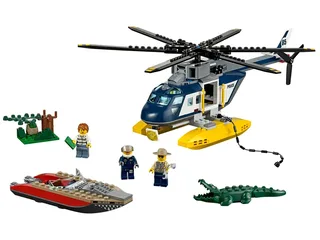 LEGO 60067-1 Helicopter Pursuit — 253 pieces, released 2015