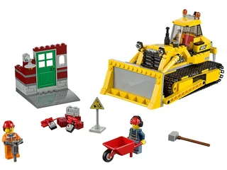 LEGO 60074-1 Bulldozer — 384 pieces, released 2015