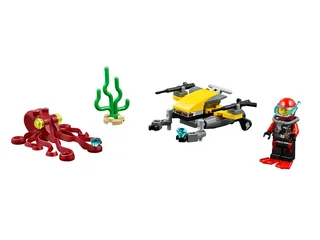 LEGO 60090-1 Deep Sea Scuba Scooter — 42 pieces, released 2015
