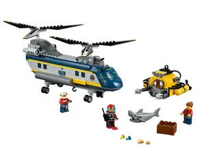 LEGO 60093-1 Deep Sea Helicopter — 388 pieces, released 2015