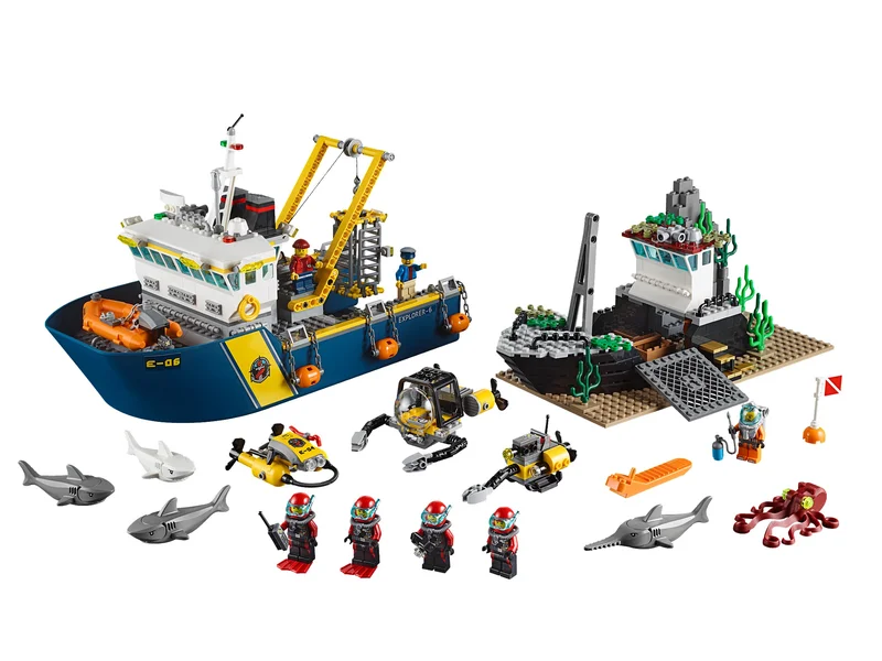 Deep Sea Exploration Vessel - LEGO Set 60095-1 - 2015