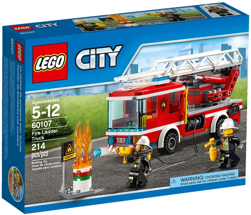 Fire Ladder Truck - View 2