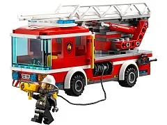 Fire Ladder Truck - View 3