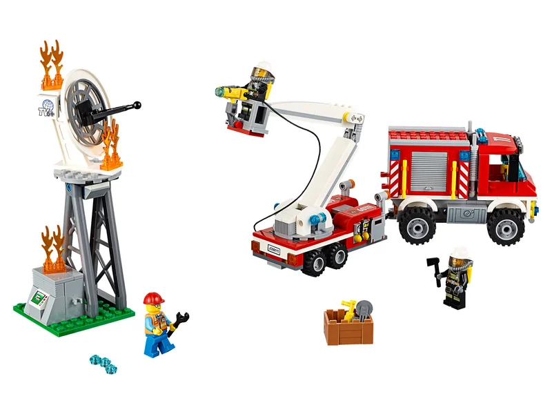 Fire Utility Truck - LEGO Set 60111-1 - 2016