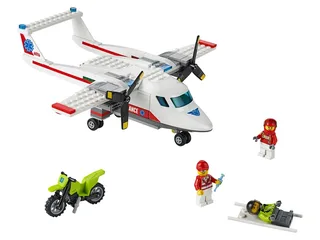 LEGO 60116-1 Ambulance Plane — 183 pieces, released 2016