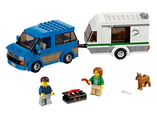LEGO 60117-1 Van & Caravan — 250 pieces, released 2016