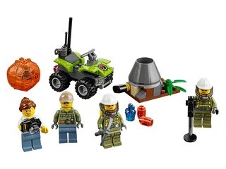 LEGO 60120-1 Volcano Starter Set — 83 pieces, released 2016