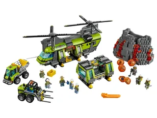 LEGO 60125-1 Volcano Heavy-Lift Helicopter — 1277 pieces, released 2016