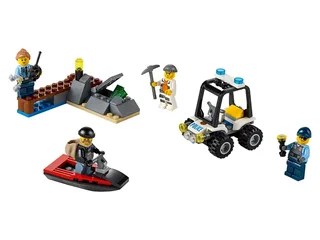 LEGO 60127-1 Prison Island Starter Set — 92 pieces, released 2016