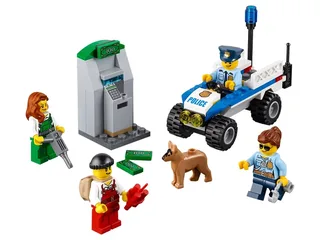 LEGO 60136-1 Police Starter Set — 80 pieces, released 2017