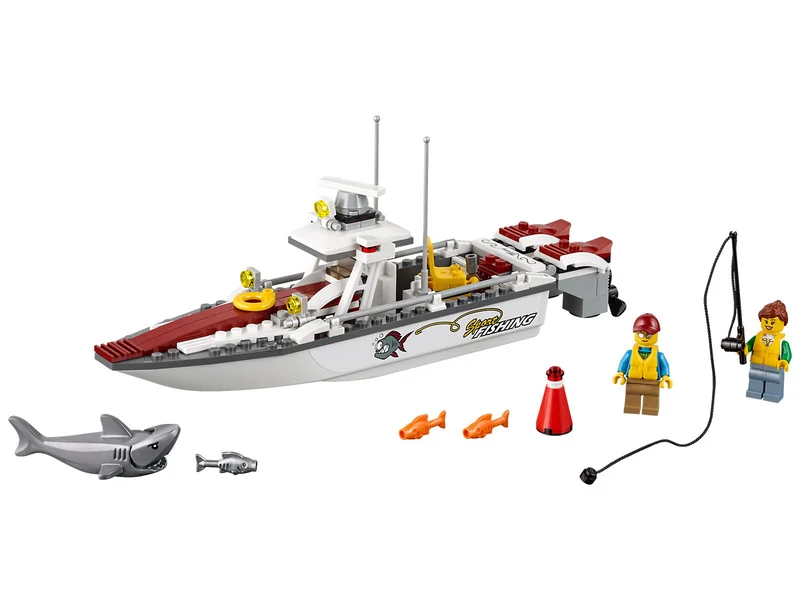 Fishing Boat - LEGO Set 60147-1 - 2017