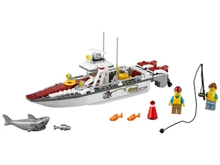 LEGO 60147-1 Fishing Boat — 145 pieces, released 2017