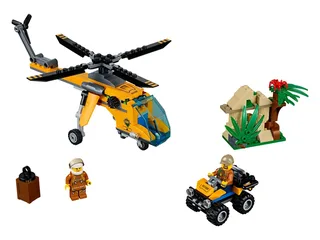 LEGO 60158-1 Jungle Cargo Helicopter — 201 pieces, released 2017