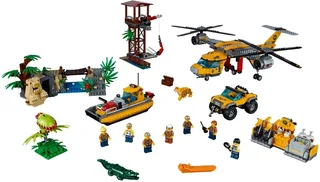 LEGO 60162-1 Jungle Air Drop Helicopter — 1250 pieces, released 2017