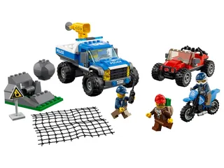 LEGO 60172-1 Dirt Road Pursuit — 297 pieces, released 2018