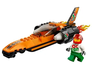 LEGO 60178-1 Speed Record Car — 78 pieces, released 2018
