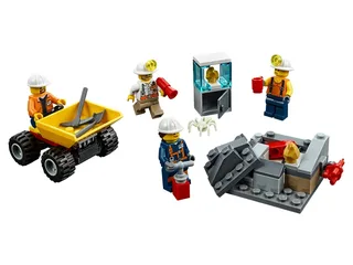 LEGO 60184-1 Mining Team — 82 pieces, released 2018