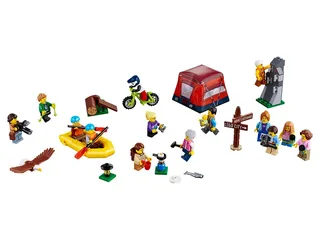 LEGO 60202-1 People Pack - Outdoor Adventures — 164 pieces, released 2018