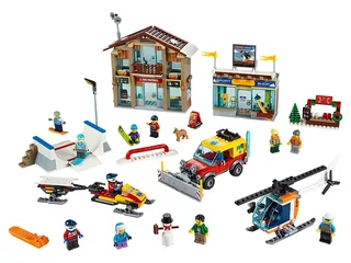 LEGO 60203-1 Ski Resort — 806 pieces, released 2019