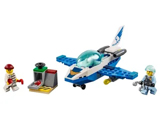 LEGO 60206-1 Sky Police Jet Patrol — 54 pieces, released 2019