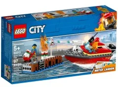 Dock Side Fire - View 2