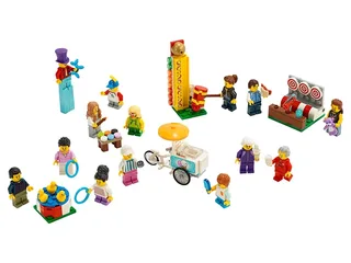 LEGO 60234-1 People Pack - Fun Fair — 184 pieces, released 2019