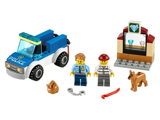 LEGO 60241-1 Police Dog Unit — 67 pieces, released 2020