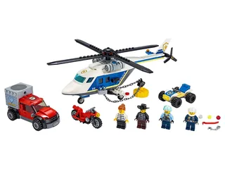 LEGO 60243-1 Police Helicopter Chase — 212 pieces, released 2020