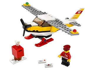 LEGO 60250-1 Mail Plane — 74 pieces, released 2020