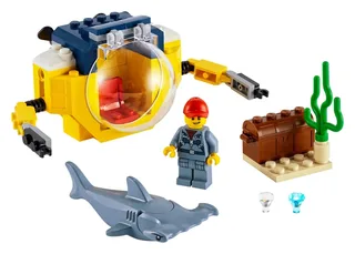 LEGO 60263-1 Ocean Mini-Submarine — 41 pieces, released 2020