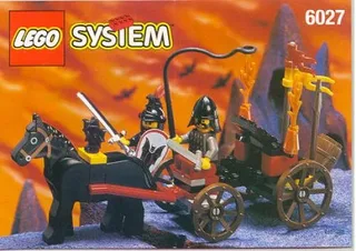 LEGO 6027-1 Bat Lord's Catapult — 54 pieces, Castle theme