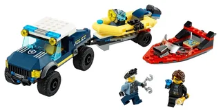 LEGO 60272-1 Elite Police Boat Transport — 166 pieces, released 2020