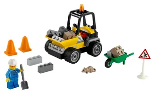 LEGO 60284-1 Roadwork Truck — 58 pieces, released 2021