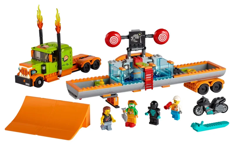 LEGO 60294-1 Stunt Show Truck — 420 pieces, released 2021