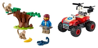 LEGO 60300-1 Wildlife Rescue ATV — 74 pieces, released 2021