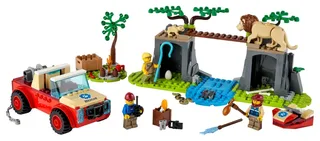 LEGO 60301-1 Wildlife Rescue Off-Roader — 159 pieces, released 2021